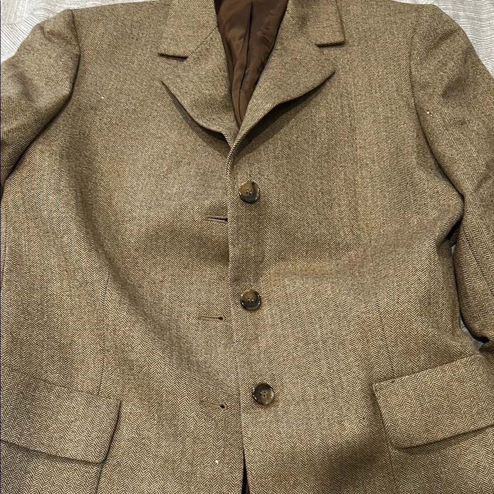 Brooks Brothers Brown Blazer with Notched Lapels - Picture 6 of 7